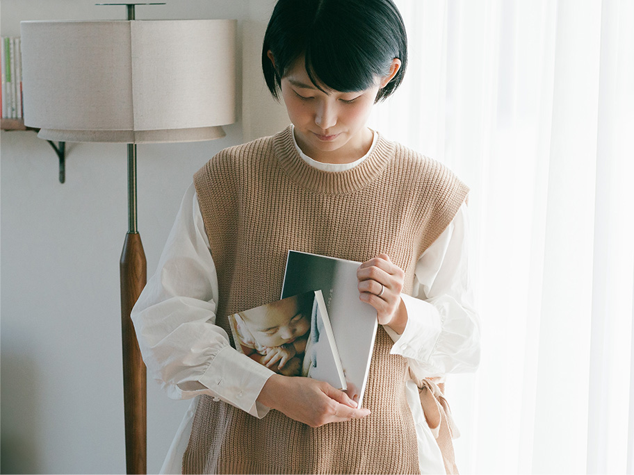 どれだけ大切に思っているかを伝えたい。#家族の写真と。もっと。KUJI