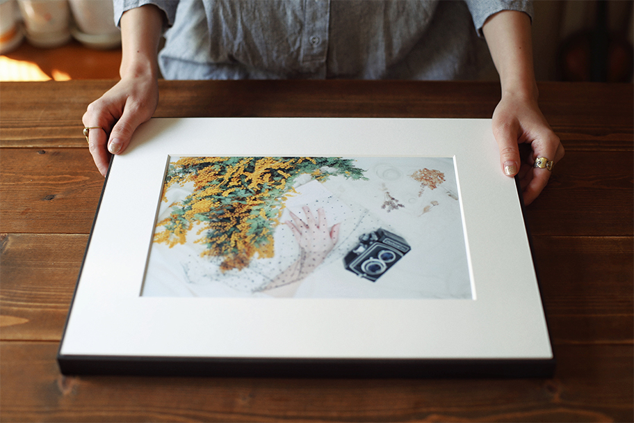 お気に入りの写真を「WALL DECOR」に