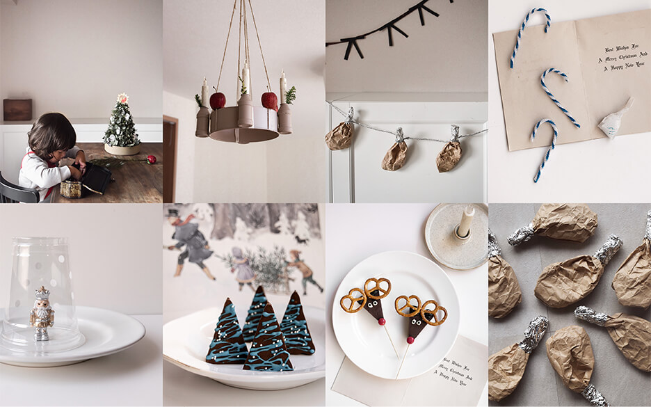 さまざまなDIYクリスマスアイテム