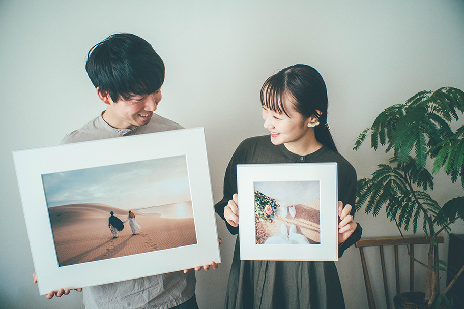 ウェルカムボードとして使用した「WALL DECOR 」の写真